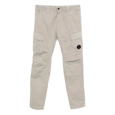 C.P. COMPANY C.P. COMPANY GREY TROUSERS - TAPERED TROUSERS MEN