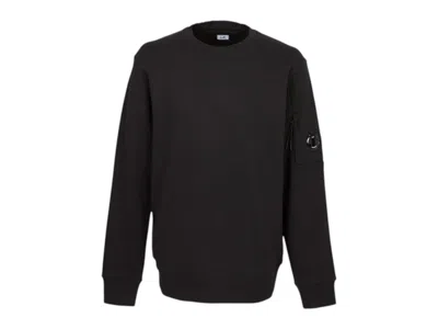 Pre-owned C.p. Company Men's  Pocket Sweatshirt In Black