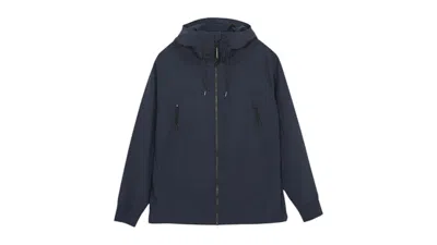 Pre-owned C.p. Company Men's  Shell R Medium Jacket In Navy Blue