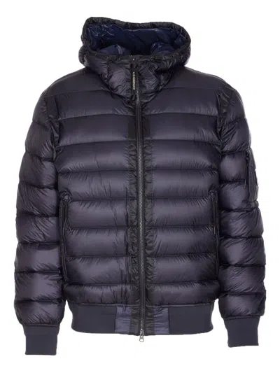 C.p. Company C.p.company Dd-shell Nylon Down Jacket In Black
