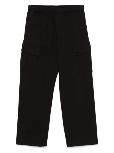 C.P. COMPANY MEN'S DIAGONAL RAISED FLEECE CARGO SWEATPANTS
