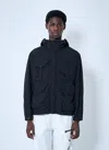 C.p. Company Streamlined Neutrals Outerwear Jacket In Blue
