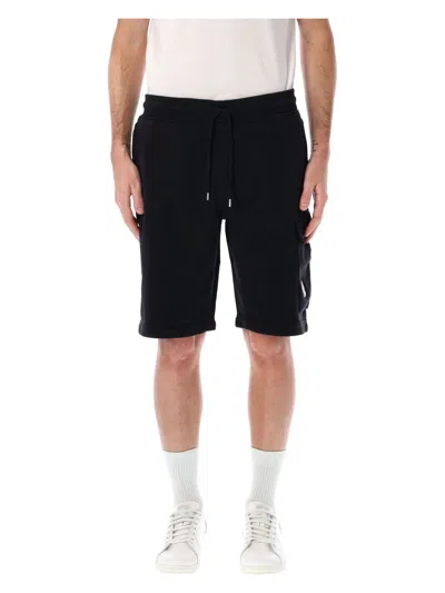 C.P. COMPANY MEN'S FLEECE LENS SHORT