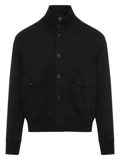 C.P. COMPANY MEN'S FULL BUTTON SWEATSHIRT