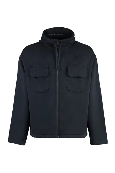 C.P. COMPANY MEN'S FULL ZIP HOODIE