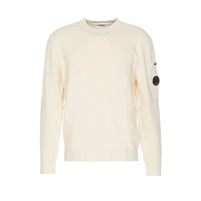 C.P. COMPANY C.P. COMPANY MEN GOGGLE LOGO SWEATER