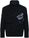 C.p. Company C.p.company High-neck Jacket In Black