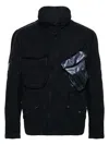 C.p. Company C.p.company High-neck Jacket In Blue