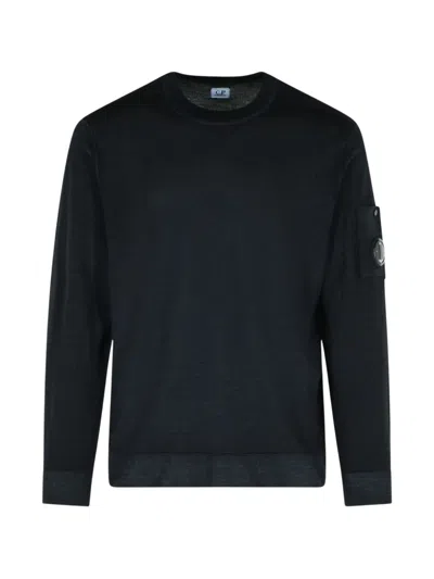 C.P. COMPANY C.P. COMPANY MEN KNITWEAR CREW NECK IN FAST DYED MERINOS