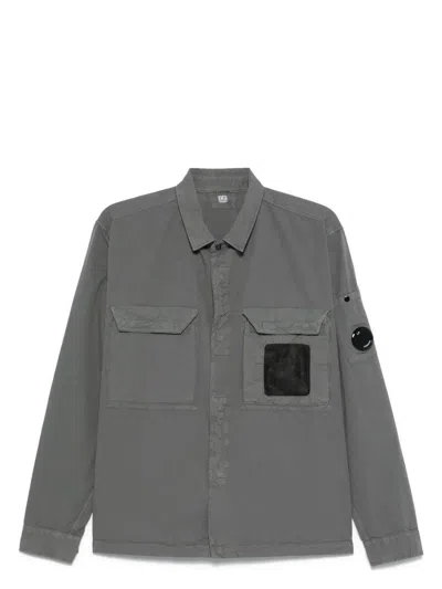C.P. COMPANY MEN'S LENS DETAIL OVERSHIRT