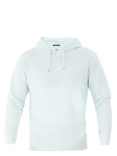 C.P. COMPANY MEN'S LIGHT-BLUE HOODIE