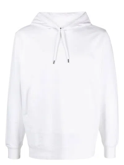 C.P. COMPANY MEN'S LOGO COTTON HOODIE