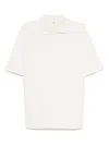 C.p. Company Micro Pattern Jacquard Polo Shirt In Multicolor