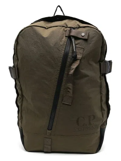 C.P. COMPANY MEN'S LOGO EMBROIDERED BACKPACK