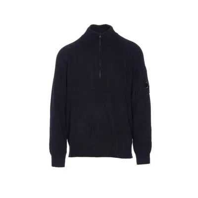 C.P. COMPANY C.P. COMPANY MEN LOGO KNITWEAR POLO