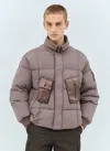 C.p. Company Men Matte Puffer Jacket In Pink
