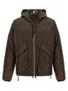 C.p. Company Medium Jacket Puffer Jackets Brown In Brown