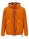 C.p. Company Medium Jacket Puffer Jackets Orange In Orange