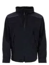 C.p. Company C.p.company Midnight Blue Cotton Blend Jacket