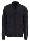 C.p. Company Men's Nycra-r Bomber Jacket With Lens