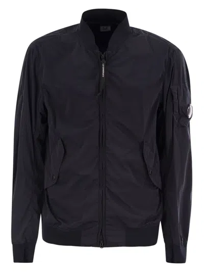 C.p. Company Men's Nycra-r Bomber Jacket With Lens