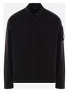 C.p. Company C.p.company Cotton Overshirt In Black