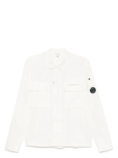 C.P. COMPANY MEN'S ORGANIC GABARDINE LENS SHIRT