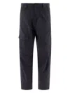 C.p. Company Black Micro Reps Cargo Pants