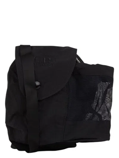 C.p. Company Men's Polyamide Mini Bag In Black