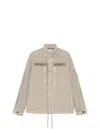 C.p. Company Lens-detail Jacket In Brown