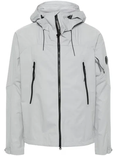 C.p. Company Pro-tek Hoodie Jacket In Gray