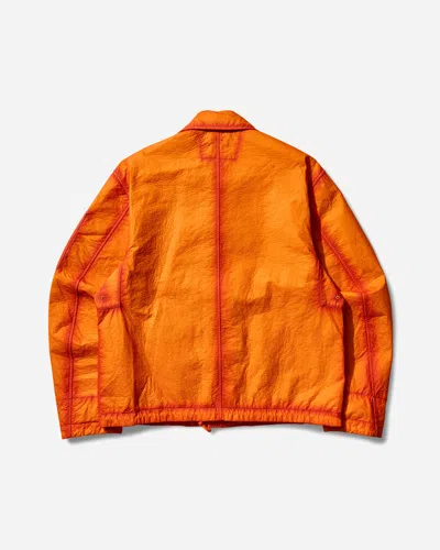 C.p. Company Men S Bi-film Feltro Jacket Russet In Orange