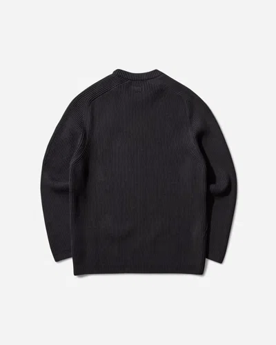 C.p. Company Men S Full Rib Crewneck Sweater In Black