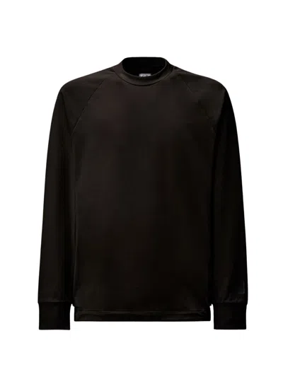 C.p. Company Men Stretch Fleece Sweatshirt In Black
