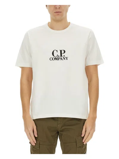 C.P. COMPANY MEN'S T-SHIRT WITH LOGO