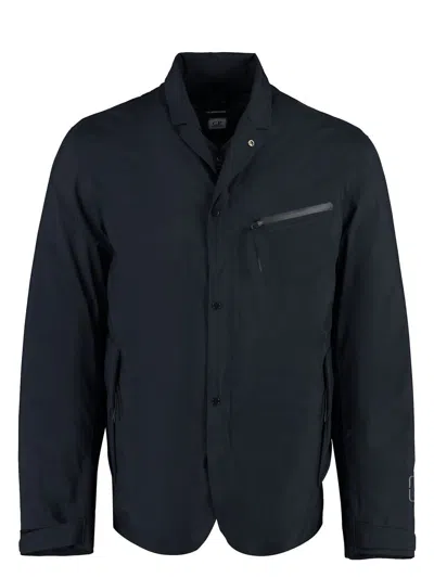 C.P. COMPANY MEN'S TECHNICAL FABRIC JACKET WITH INTERNAL REMOVABLE DOWN JACKET