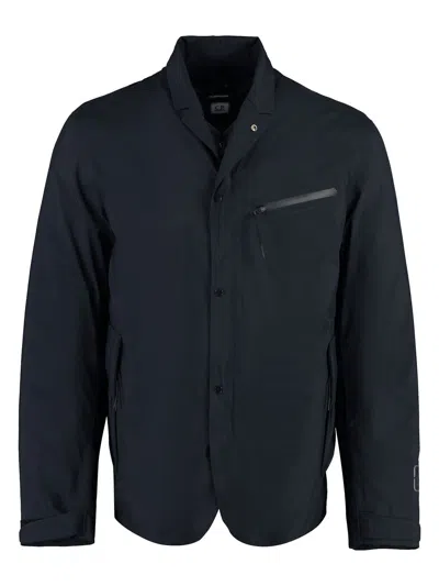 C.P. COMPANY MEN'S TECHNICAL FABRIC JACKET WITH INTERNAL REMOVABLE DOWN JACKET