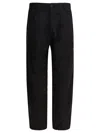 C.p. Company Trousers Featuring Various Functional Pockets In Black