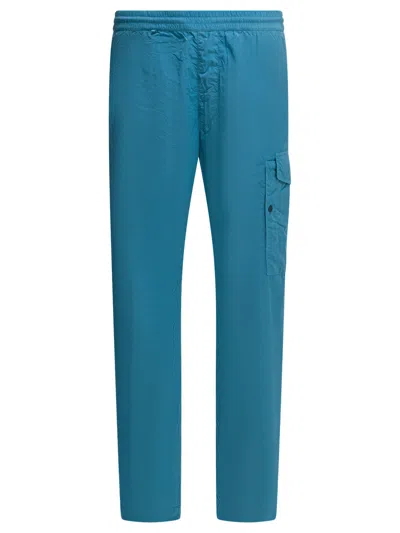 C.p. Company C.p.company Light Blue Polyamide Trousers