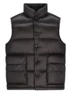 C.p. Company Vest In Dd-shell Clothing In Black