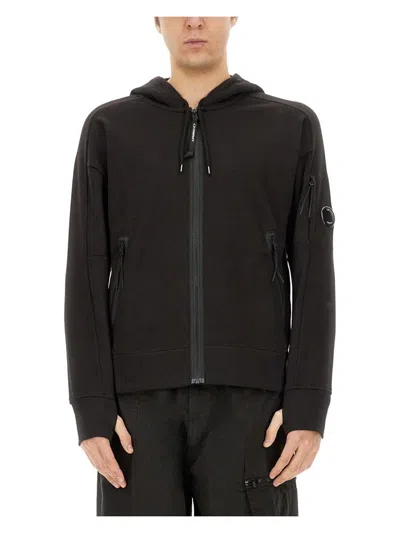 C.P. COMPANY MEN'S ZIP SWEATSHIRT
