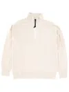 C.p. Company C. P. Company Zip Sweatshirt. In Neutral