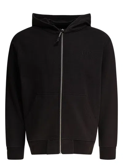 C.P. COMPANY MEN'S ZIP UP HOODIE