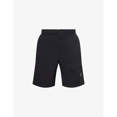C.p. Company Lens-detail Swim Shorts In Black
