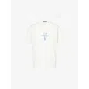 C.p. Company Cp Company Cotton T Shirt With Logo In Gauze White