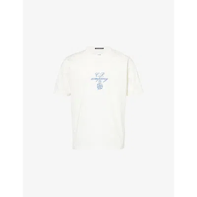 C.p. Company Cp Company Cotton T Shirt With Logo In White