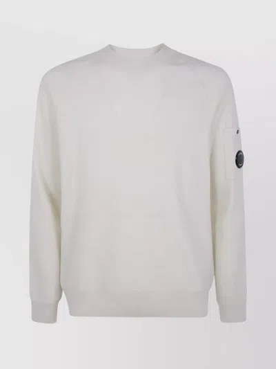 C.P. COMPANY MERINO WOOL CREW NECK KNIT SWEATER
