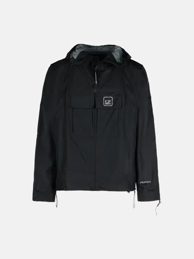 C.p. Company 'metropoli' Black Polyamide Jacket