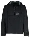 C.p. Company 'metropoli' Black Polyamide Jacket Men In Black