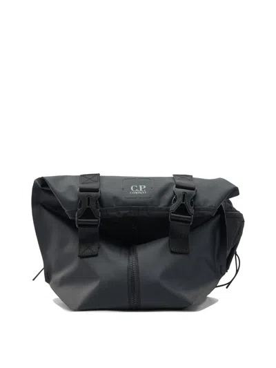 C.P. COMPANY METROPOLIS BACKPACKS & TRAVELS BLACK